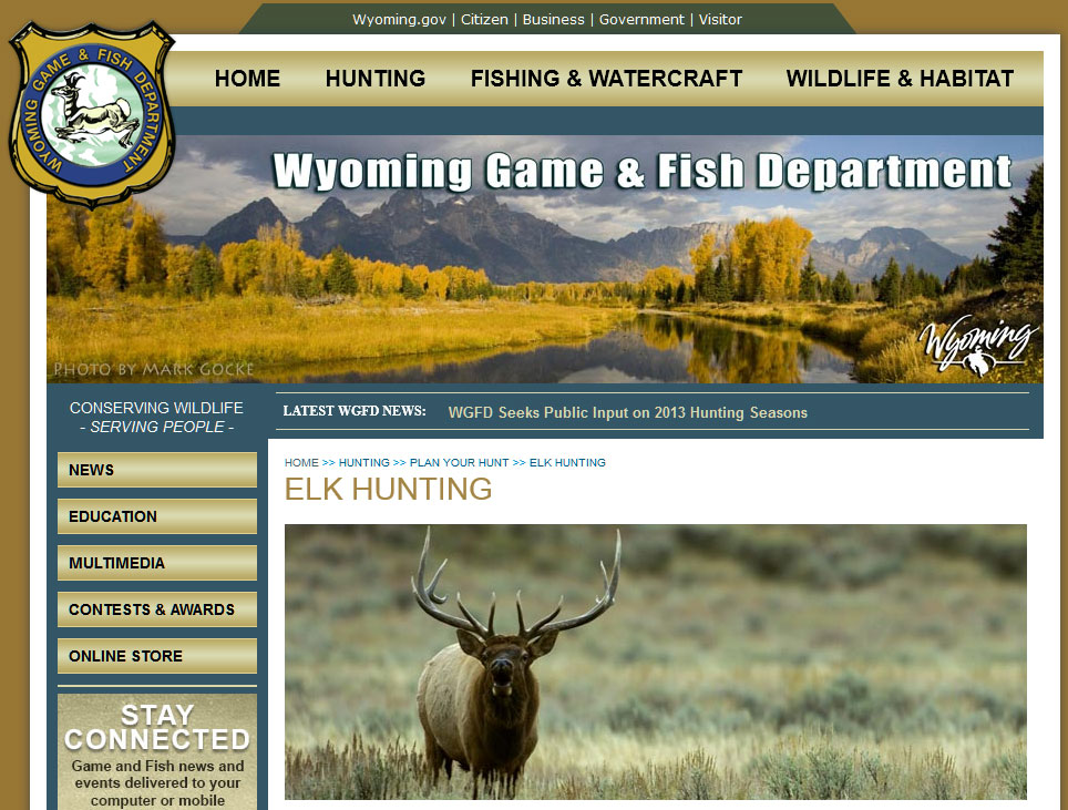 Game And Fish Wyoming Hunter Safety