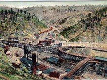 View Up Cambria Canyon - 1908